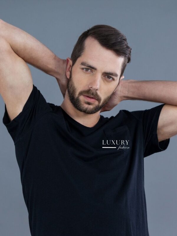 Luxury Fashion Black T-Shirt